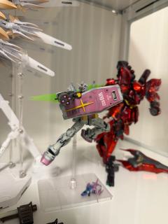 #笨鸟先飞# rg元祖2.0改一年战争游戏配色，外甲采用暖白