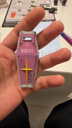 #笨鸟先飞# rg元祖2.0改一年战争游戏配色，外甲采用暖白