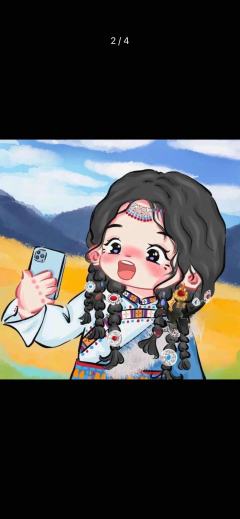 白鹿Q版头像来啦~