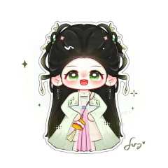 白鹿Q版头像来啦~