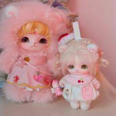 超可爱的mimia宝宝～～～ (ᐥᐜᐥ)♡︎ᐝ甜甜嘟～给她编