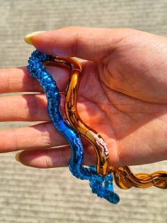 前阵子买的两个Tangle﻿扭扭乐
一起把玩的感觉更美妙
金