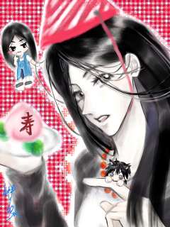 是之前1.27画的宝儿姐生贺。
因为感觉修的过程中另一边眼睛