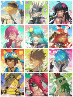 23张凹凸世界摸鱼头像合集自取！其他单独图见主页！