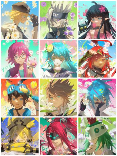 23张凹凸世界摸鱼头像合集自取！其他单独图见主页！