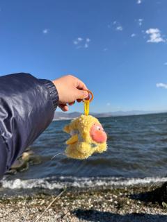 🦸星星人小超人在洱海上起飞啦！
🦸这款星星人挂件真的非常