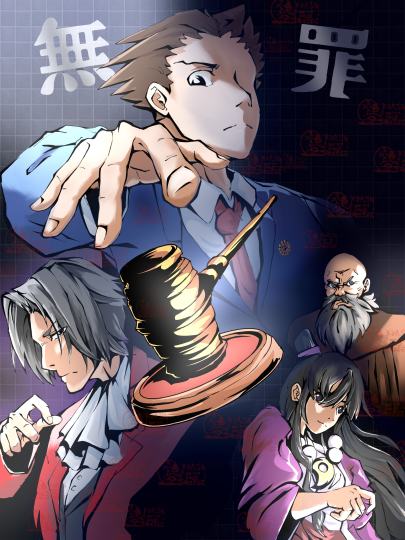 知道吧，那个掌控了整个法庭的男人，等他拍桌异议的那一刻，你将与他的律师徽章相互予盾！