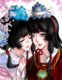 绘画参考是地瓜上的博主。