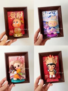 🐎马年开运C位！泡泡玛特新年相框把福气焊在桌面🧨