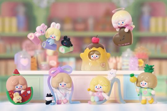 🍍RiCO的甜蜜商店正式营业！在这里，甜蜜拥有很多种形态酸酸甜甜的水果糖、Q弹香甜的焦糖布丁🍮还有饱含爱意的巧克力🍫都是RiCO精心准备的快乐配方