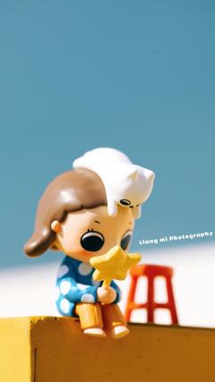 哇哦，超爱我们的Nyota，迫不及待的带着出了外景，映照星配