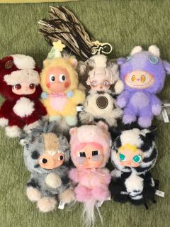 泡泡玛特这次的新品做工手感都不错，配色也很好看，全套入绝对不