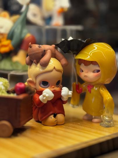 下雨天一定要带他拍照，太适配了！