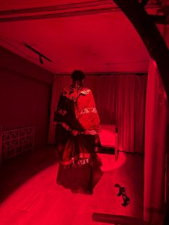 瞎眼皇帝/皇甫炎：时三
假太监/卓惟言：鸽子
真国师/无忧：