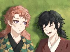 是画的同人啦就没有打水印，老大们存图随意哦