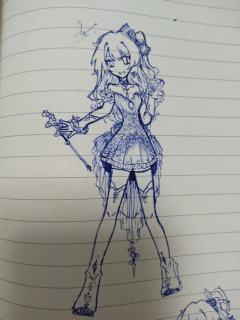 菲梦设子和给小星设计的衣服🤓