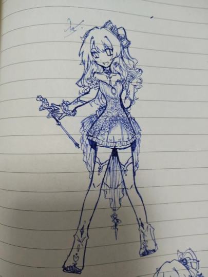 菲梦设子和给小星设计的衣服🤓