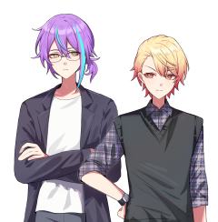 在看完绝对bl剧版后结合漫画原作的cp代餐联想。
内容仅供娱