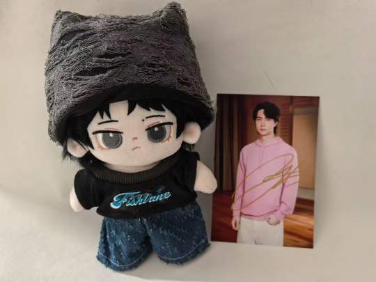 王一博 亲签 同款棉花娃娃