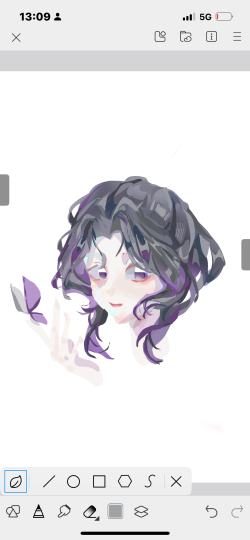 女神能不能和我见面，我们去开个宾馆
你打开你的 sai，PS, csp，Procreat，画世界，爱思笔画，跟我讲你是怎么画的，你的人体是怎么练的，你的二分是怎么切的，你的线条你的色块你的点线面你的参