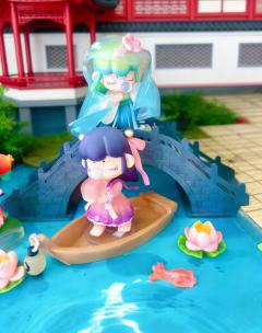 苏蕊真的很适合国风元素，nanci也一样，古风真的都很好看。