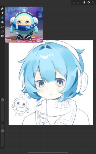 冷脸萌你给我下了什么蛊我好喜欢艹蛋小蓝😭😭❤️❤️