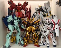 19年收的初版红标倒X，终于决定拿出来拼啦，零件很大拼起来比