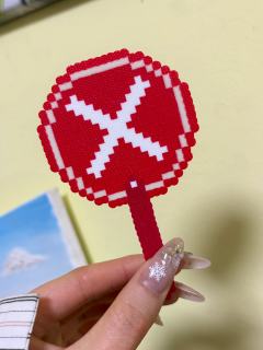 非常实用的拼豆作品+1 不用说话
桃黑黑全肯定/全否定  有