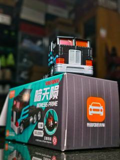 暗天陨到了
布鲁可积木车，全柱子集齐
其实还差一个普通柱，但