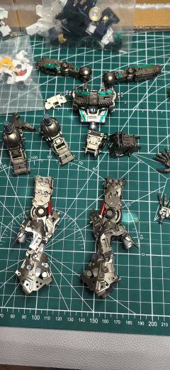 牛高达，内构改色，还是蛮漂亮的！