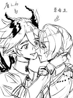 不会画侧脸啊啊啊啊痛苦哀嚎，悲痛欲绝，心力憔悴，无中生有，泪