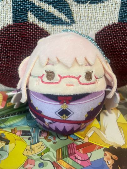 家里原神的团子最多，两只赛马娘的琵琶晨光挂件只有这一只了，很可爱，手感舒服。