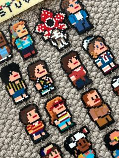 怪奇物语拼豆又又又完成一堆啦