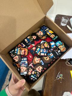 怪奇物语拼豆又又又完成一堆啦