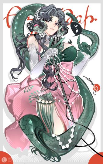 复古海报里的娜娜～