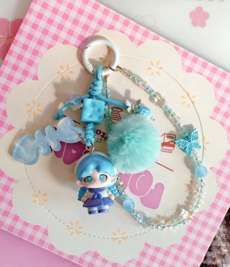 海盐糖毛球小挂件