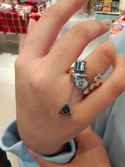 十克拉的基德戒指💍来了😃