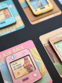 我拥有心动鼓点金属徽章啦～