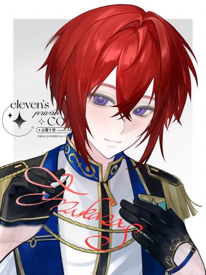 是上海eso官方约的商稿  画了一整个团的但是目前只能公布一张