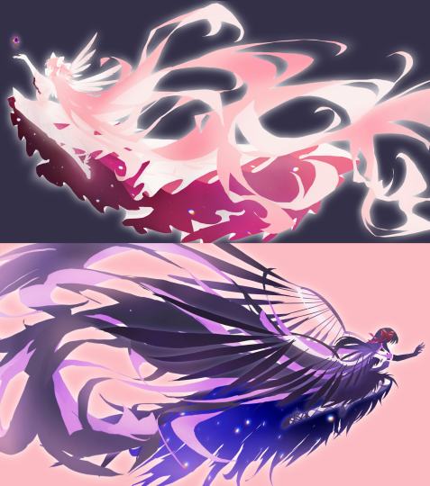 搬运一下我画的同人