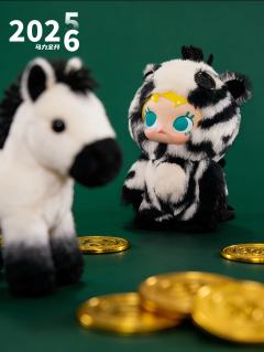 这次的马年新品搪胶毛绒也太好看了吧，马年氛围拉满，主题与IP