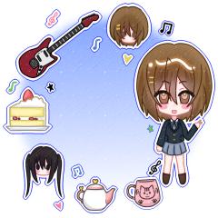 ☆ ˚₊‧⁺ 轻音少女⁺‧₊˚☆
⁺₊♡​幸福是一个圈♡₊⁺