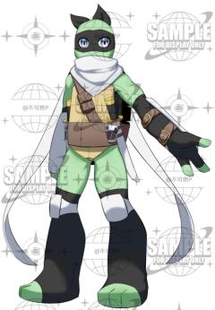 其实是自己画的两版人设图，感觉也没变多少