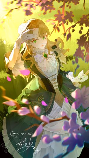 来看看一天画完的插画长什么样