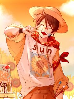 画完力，宝宝你是一个小太阳，模板p2，感觉我的临界是单机