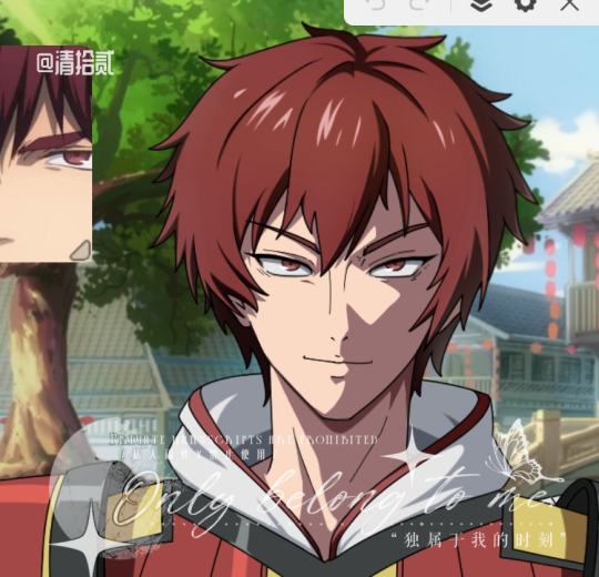 局部，证明一下我在画稿成男最成只能这个样子，画不了再成了原谅我