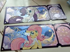 小马宝莉星愿闪耀这款镭射票还挺好看的✨
在官网上买了两张,运