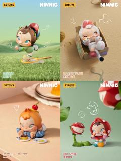 ninnic的初代盲盒来咯,9+1的配置,单个盲盒价格69。