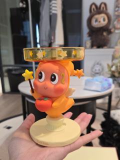 🍎苹果做的好好看啊！！造型逼真味道也很苹果香！星星人烛台做