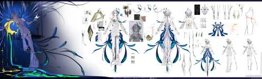 【丽芙.霁梦】新增芙装——栖梦笼羽你是自由的飞鸟，用翅膀丈量时间的边界，你的眼拂过山川与溪流，藏在星光下，化在白雪中。你望向你的眼，问“如何才能到达尽头？”你答“在你折断翅膀时，在你不再去听那些哭嚎时